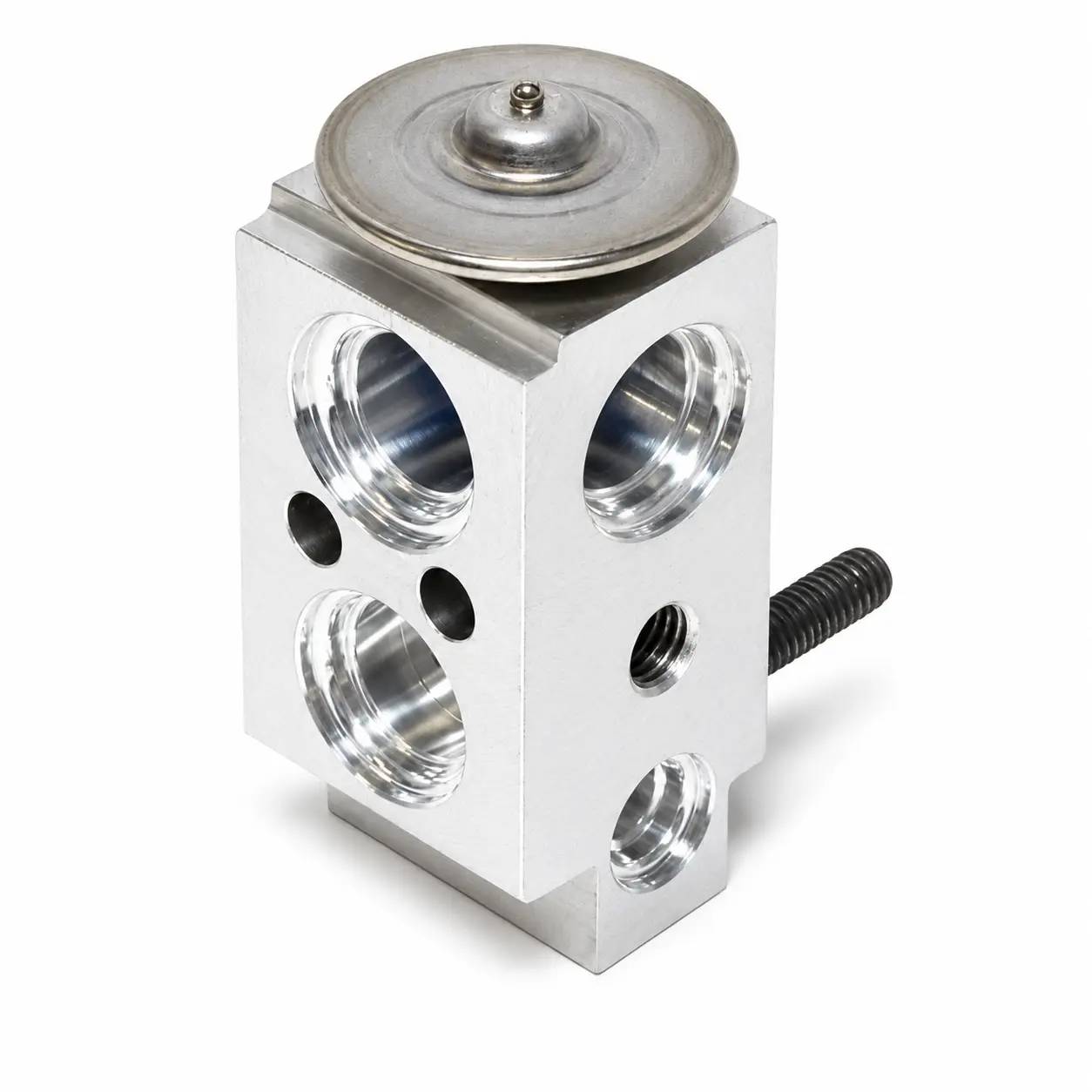 Automotive A/C Block Expansion Device for Refrigerant Control