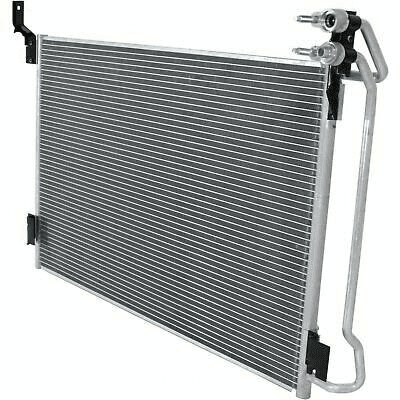 Automotive A/C Condenser with Aluminum Core and Fittings