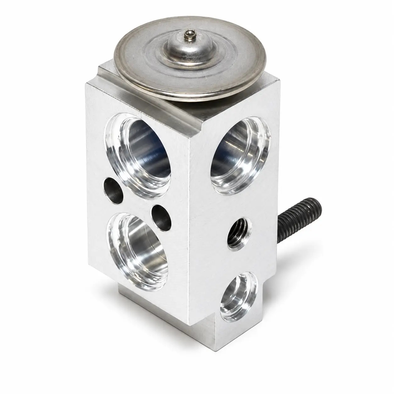Automotive A/C Block Expansion Device for Refrigerant Control