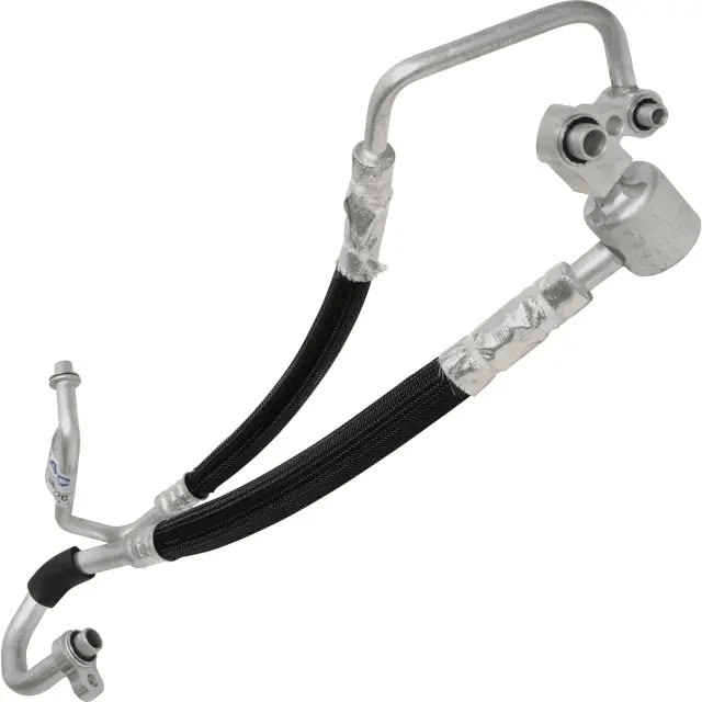 Automotive A/C Hose Assembly with Aluminum Pipes and Fittings
