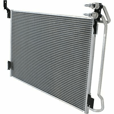 Automotive A/C Condenser with Aluminum Core and Fittings